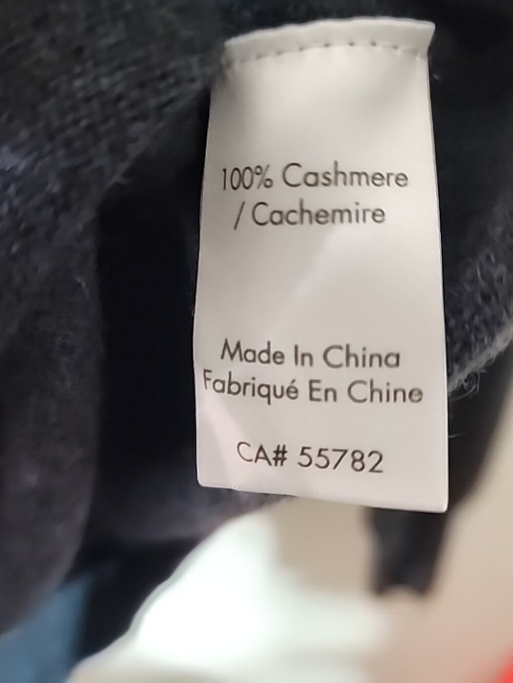 Saccharine New York 100% Cashmere Hummingbird Sweater Blue Floral Knit Small - Picture 7 of 8